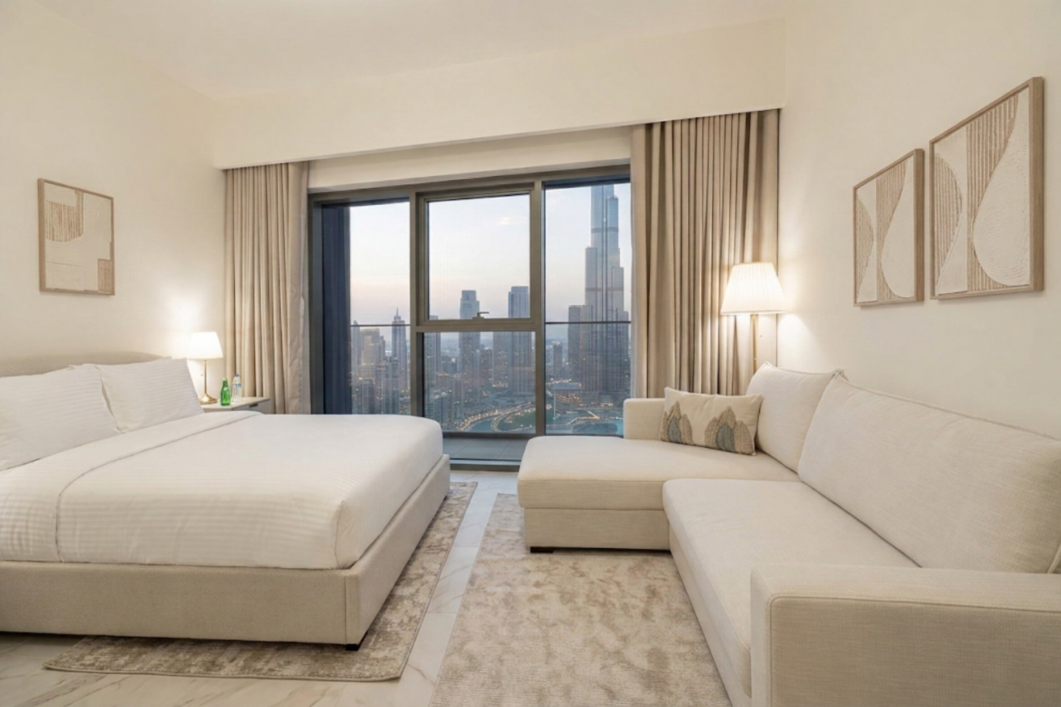 Master bedroom suite